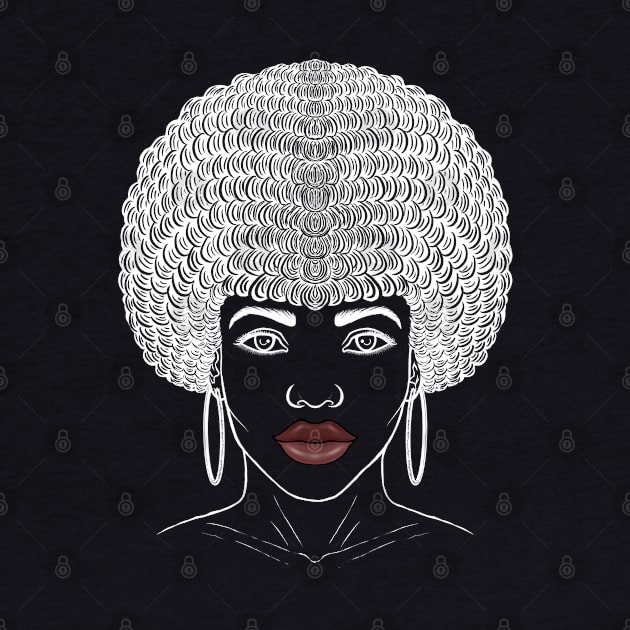 Afro girl Afro woman Afro lady Afro queen beautiful  Afro girl by Artardishop